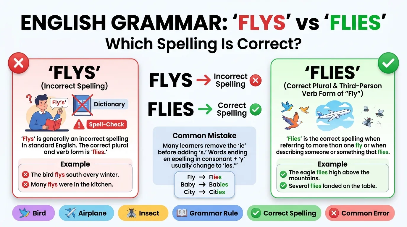 Flys vs Flies
