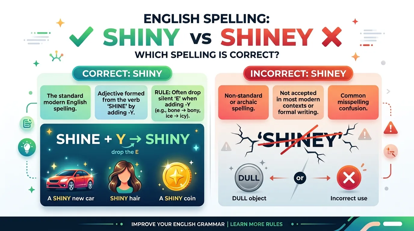 Shiney or Shiny