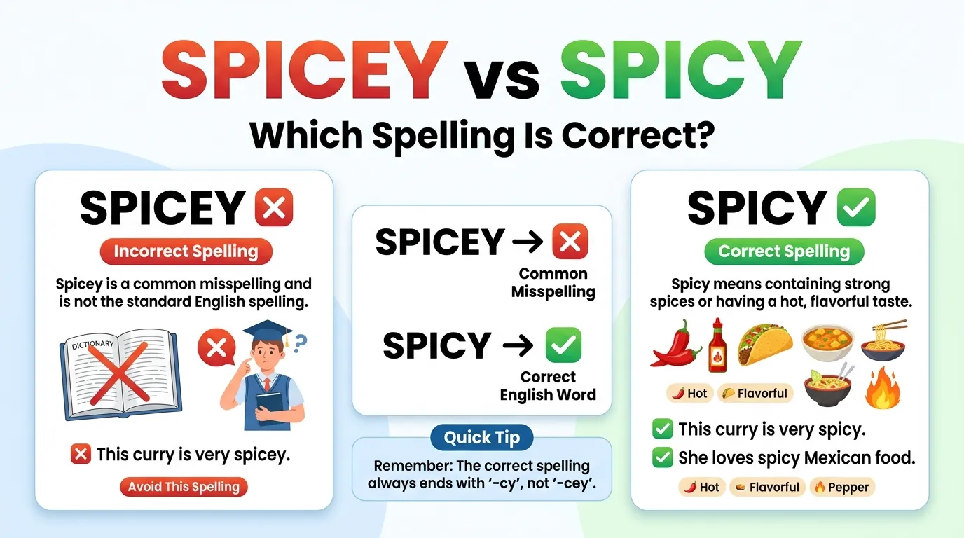 Spicey vs Spicy