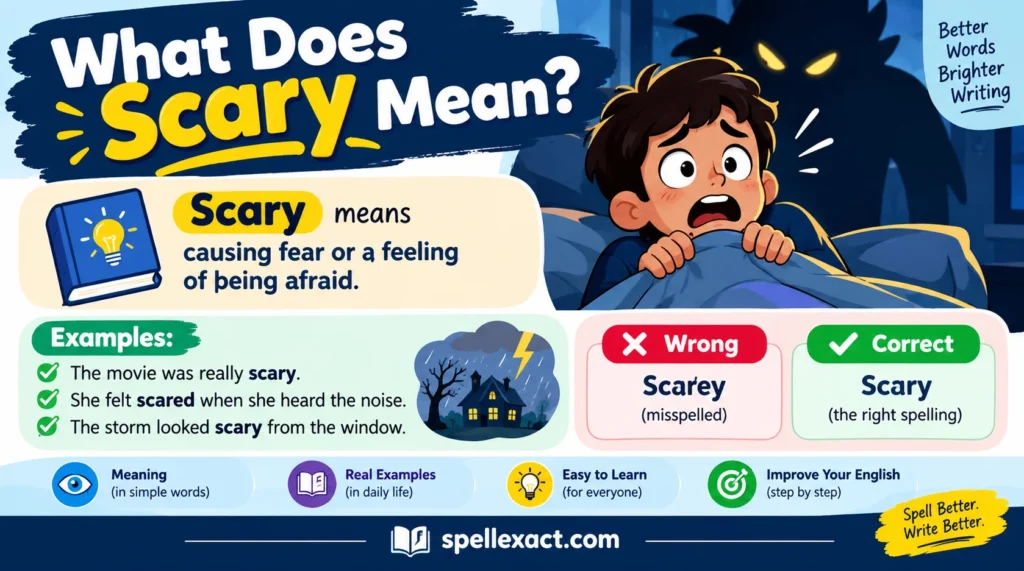 What Does Scary Mean?