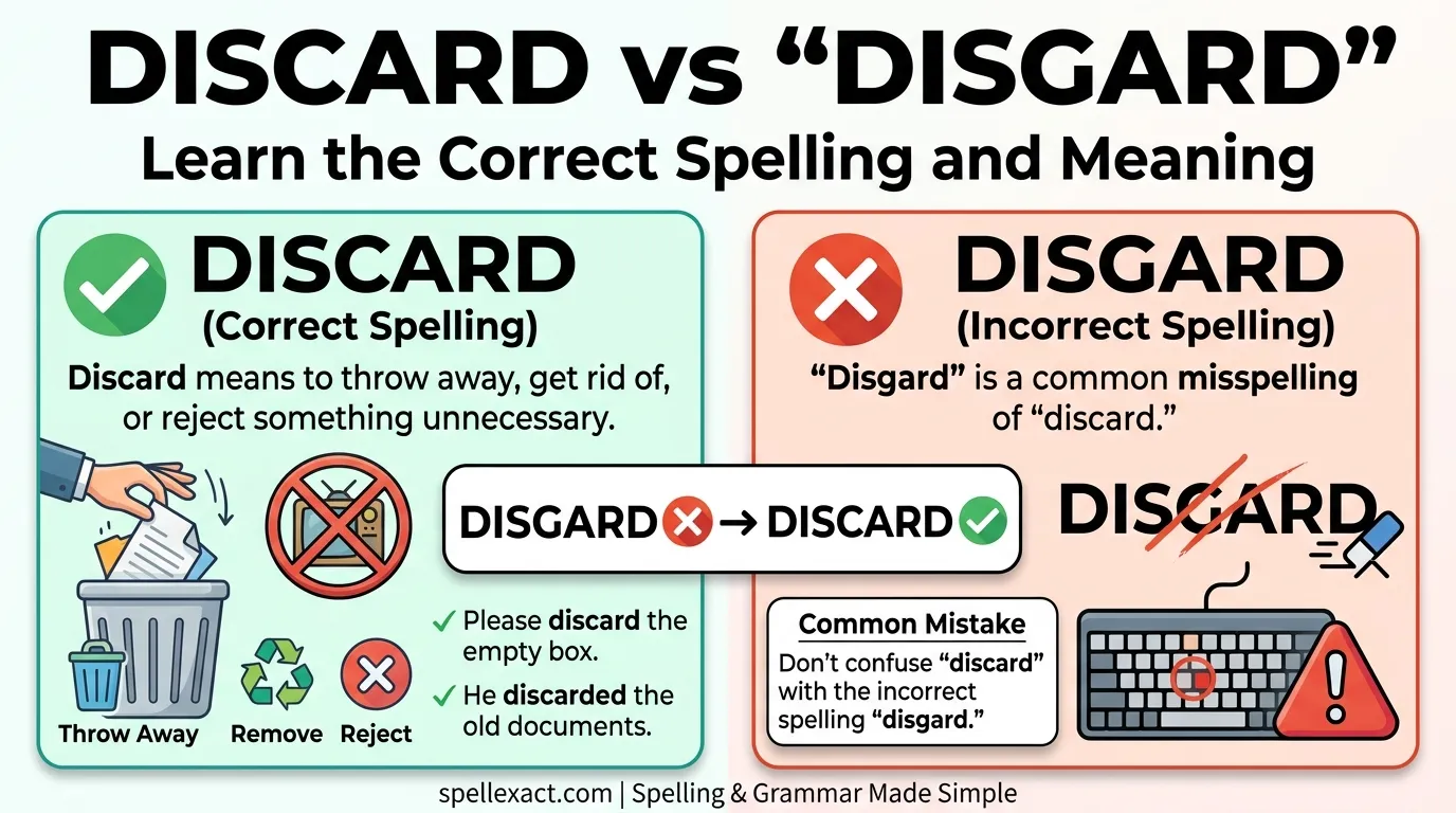 Discard vs Disgard