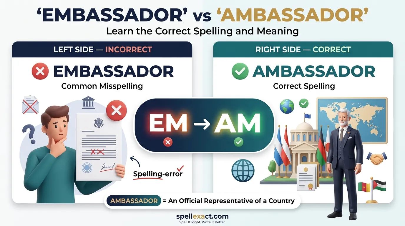 Embassador vs Ambassador