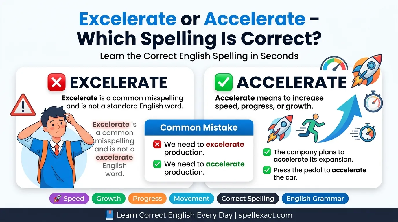Excelerate or Accelerate