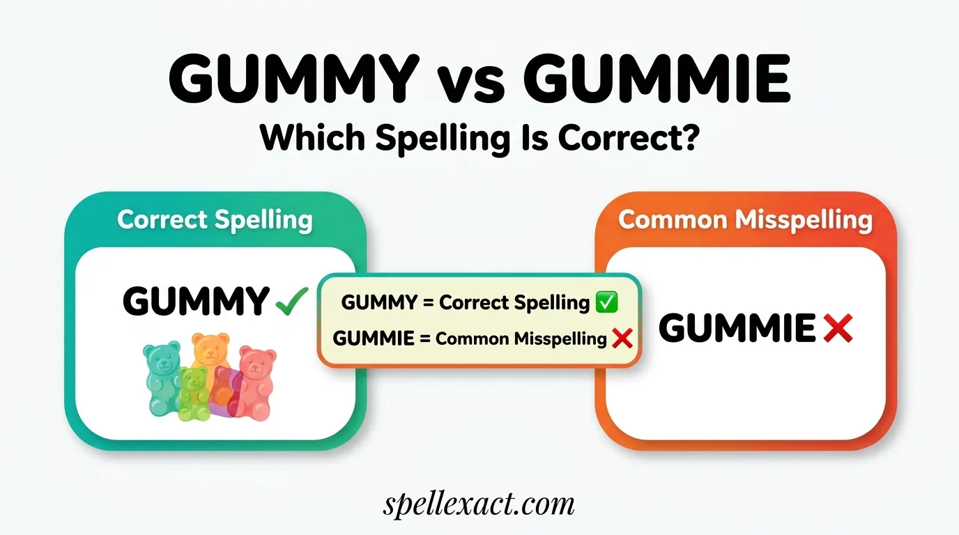 Gummy vs Gummie