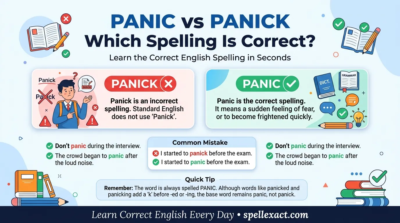 Panic vs Panick