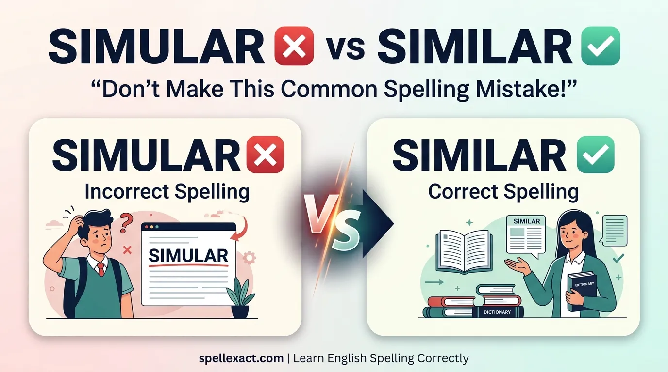 Simular vs Similar