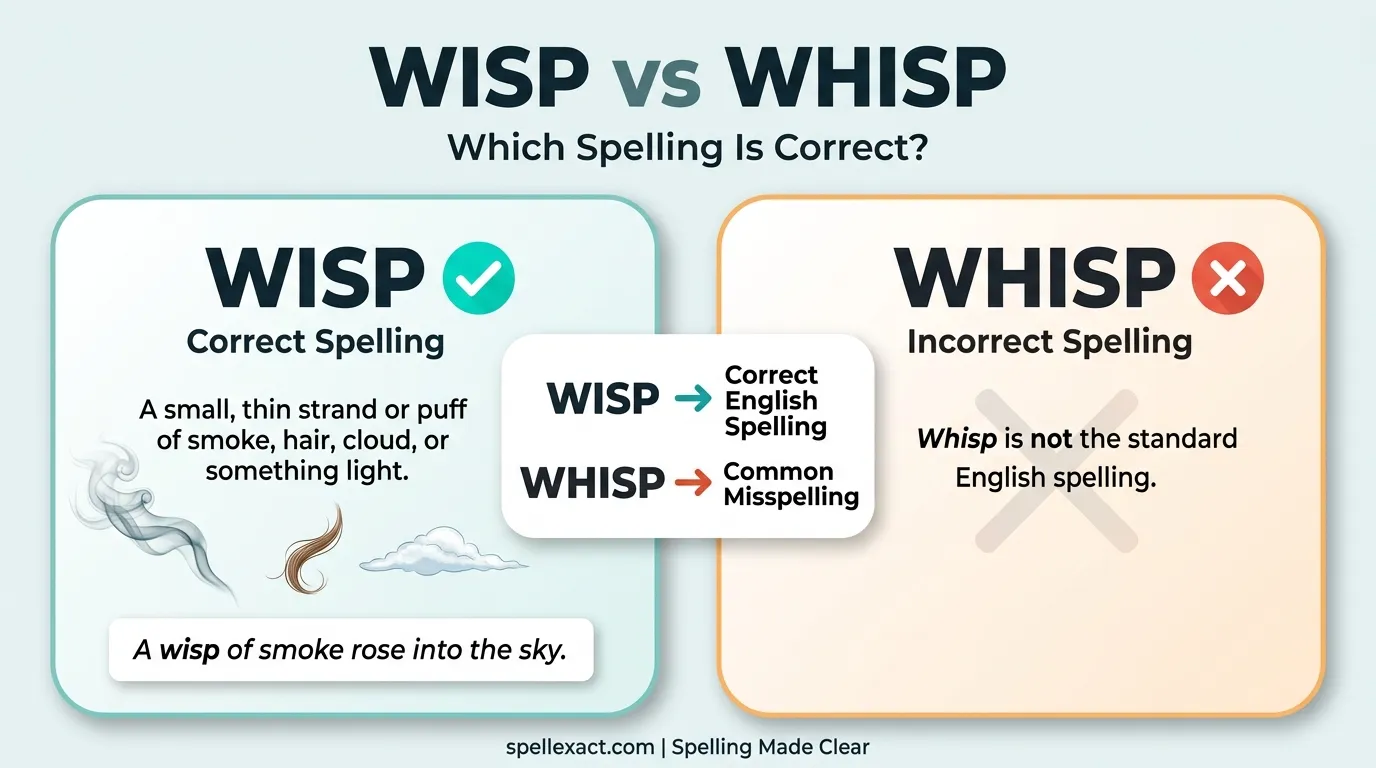 Wisp vs Whisp
