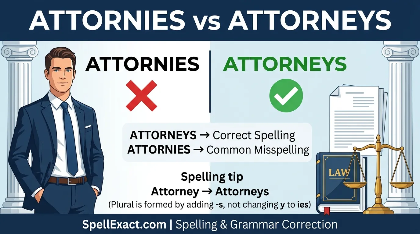 Attornies vs Attorneys