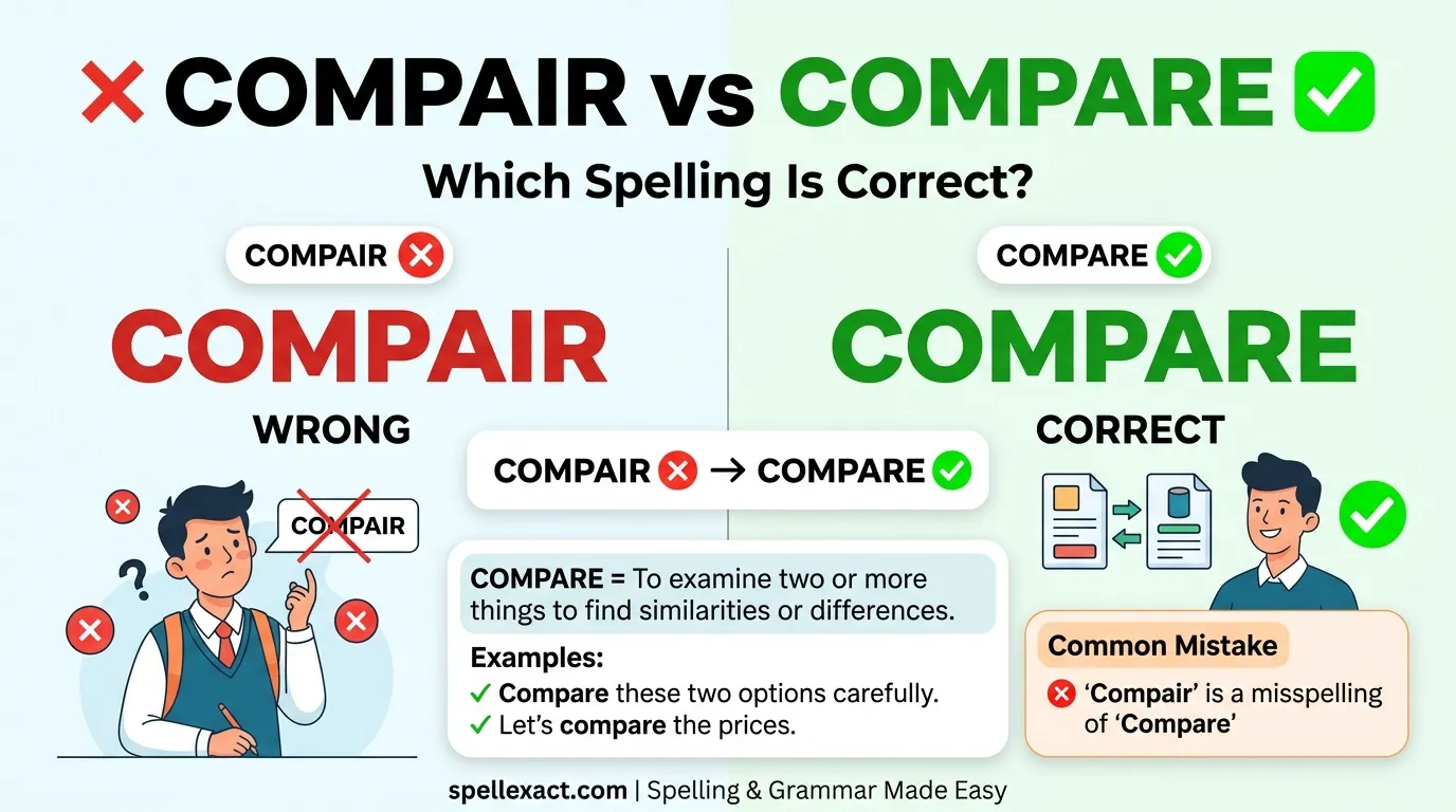 Compair vs Compare