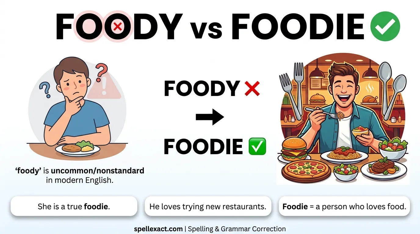 Foody vs Foodie