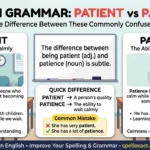 Patient vs Patience