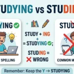 Studying vs Studing