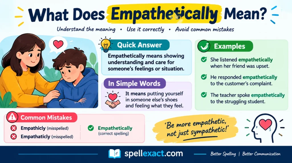 What Does Empathetically Mean?