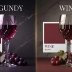 Burgundy or Wine