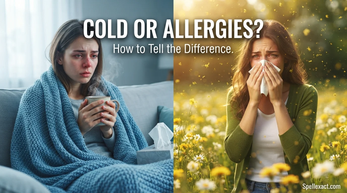 Cold or allergies