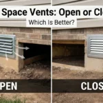 Crawl Space Vents Open or Closed