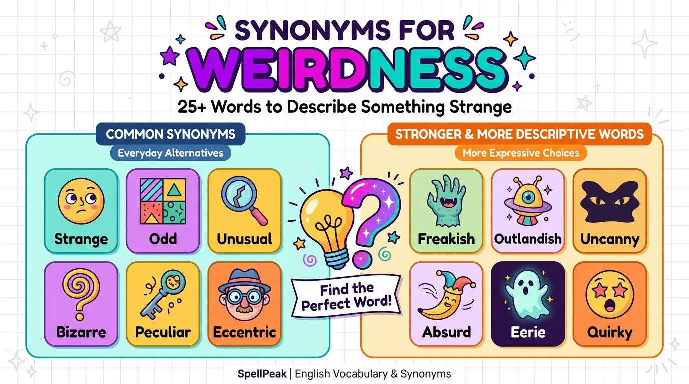 Synonym for Weirdness