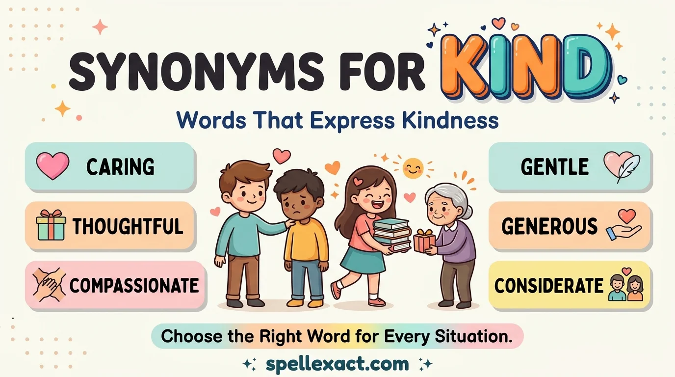 Synonyms for Kind