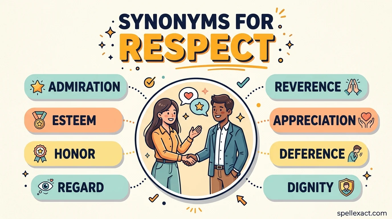 Synonyms for Respect