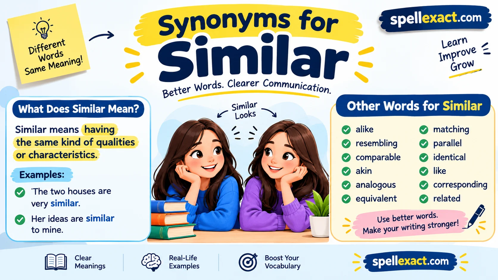Synonyms for Similar