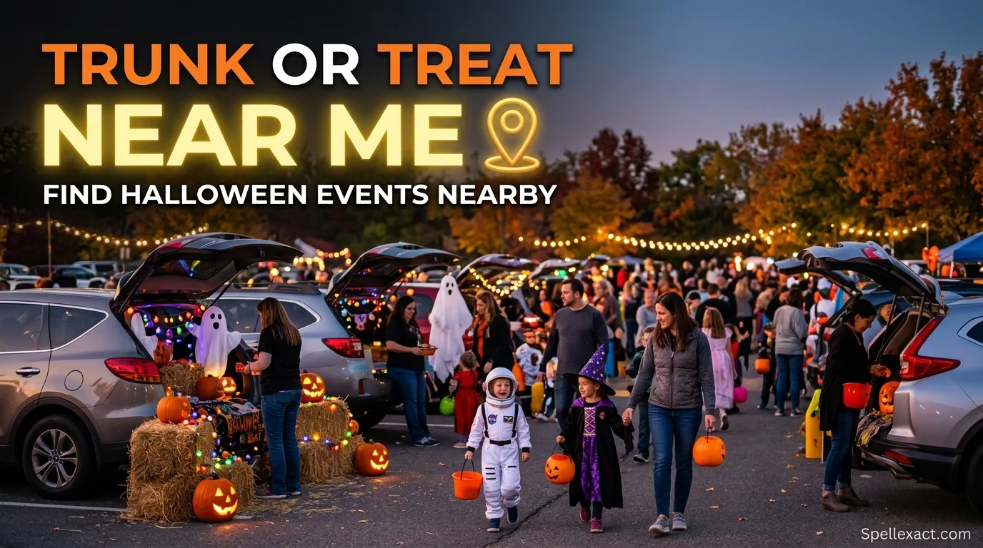 Trunk or Treat Near Me