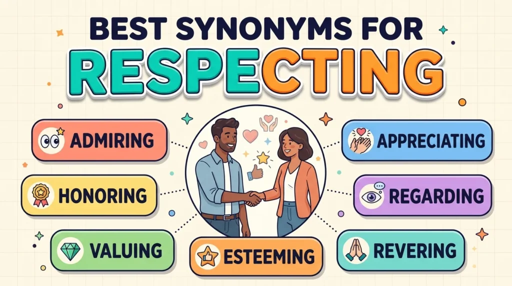 What Are the Best Synonyms for Respecting?