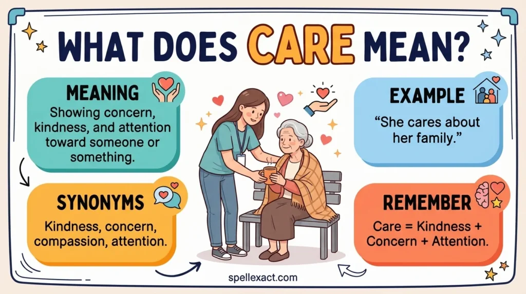 What Does Care Mean?