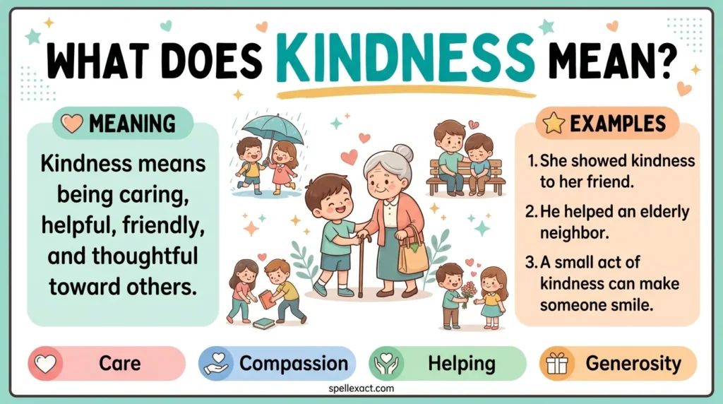 What Does Kindness Mean?