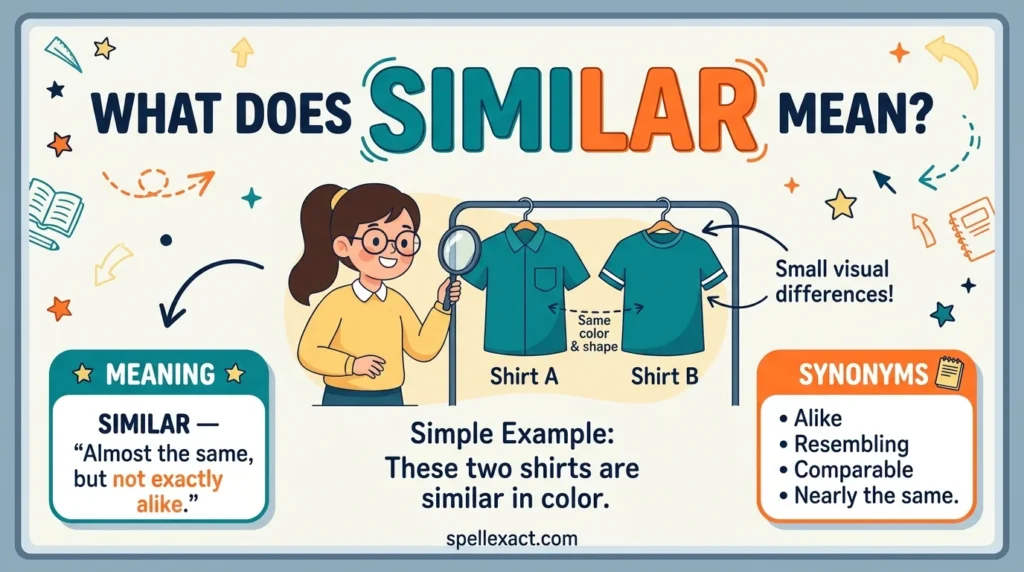 What Does Similar Mean?