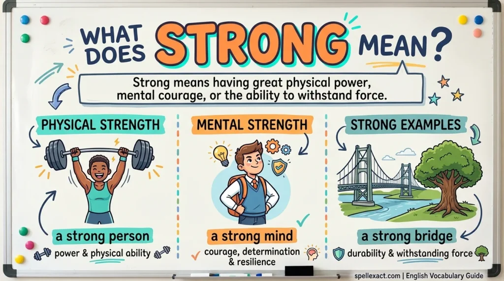 What Does Strong Mean?
