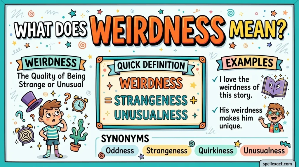 What Does Weirdness Mean?